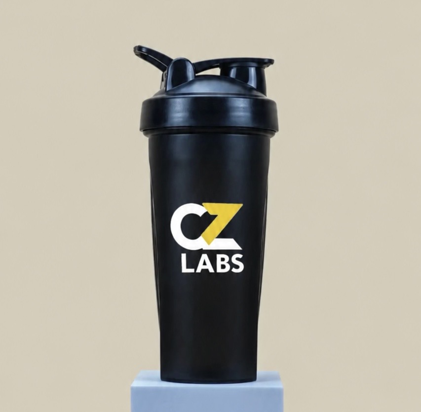 Black Shaker Bottle