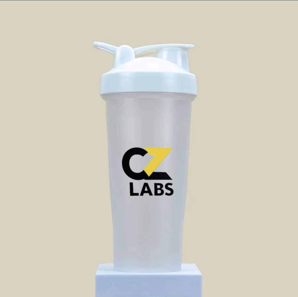 White Shaker Bottle